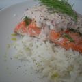 Saumon rouge, sauce à l'aneth