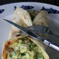 Wrap à l'avocat, 100% maison