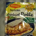Papillotes spécial poêle de Maggi!