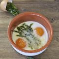 Oeufs cocotte aux asperges