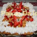 Gâteau au fraises/ bolo de morangos com massa[...]