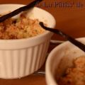 Crumble pomme vanille et coco