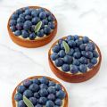 Tartelettes noisettes sauge Myrtilles
