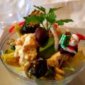 Salade au King crabe
