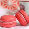 Macarons à la framboise