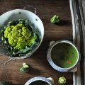 Soupe de broccoli et chou romanesco