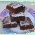 Brownie chocolat au lait noisettes amandes,[...]