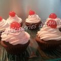 Cupcakes chocolat/cerise