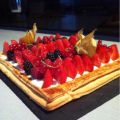 Vol au vent sucré aux fruits rouges