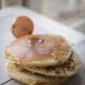 Pancakes au caramel au beurre salé