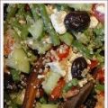 Salade de quinoa à la grecque, sans blé, sans[...]