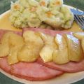 Tranches de jambon, pomme, cidre et sirop[...]