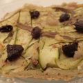 Pizza aux courgettes et anchois sans gluten et[...]