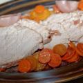 Quasi de veau aux carottes multicolores et aux[...]