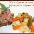 CARRE D'AGNEAU FERMIER EN CROUTE D'HERBE ET SA[...]