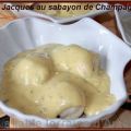 Saint Jacques au sabayon de Champagne et safran