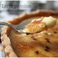 Tarte passion  façon crème brûlée