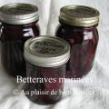 Betteraves marinées de ma mère les plus[...]