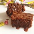 Brownie chocolat-carambars, Recette Ptitchef