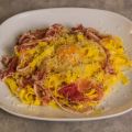 Pasta alla carbonara traditionnelles