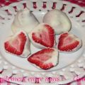 Fraises congelées au yogourt