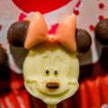 Sucettes en chocolat Minnie