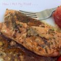 Saumon sauce à l'huître