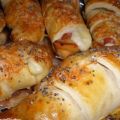 Croissants aux saucisses, Recette Ptitchef