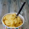 Glace au yaourt à la mangue {Frozen Yogurt}