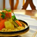 Couscous à la viande et aux légumes