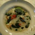 Soupe Tom Yum aux crevettes