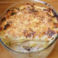 Lasagnes aux poireaux et thon