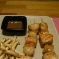 Brochettes de Poisson à la Plancha,Champignons[...]