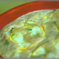 Clafoutis de courgettes jaunes au tahin et[...]