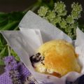 Mini muffins aux myrtilles et chocolat blanc