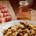 Gnocchis maison au bacon grillé