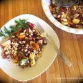 Salade tiède de quinoa au fromage grillé +