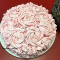 Rose cake à la fraise au thermomix ou sans