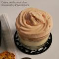 Crème au chocolat blanc, chantilly à l'orange[...]