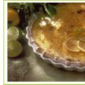 Tarte citron-citronelle