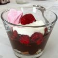 VERRINES CHOCOLAT FRAMBOISES