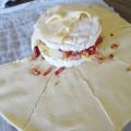 Feuilleté au Camembert et aux lardons