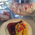 Poulet jerk et sa salsa de mangue