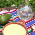 Soupe légère d'avocat à la Tequila