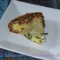 Frittata jambon, asperges, cheddar