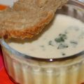 VELOUTE DE LENTILLES CORAIL, PAIN DE CAMPAGNE