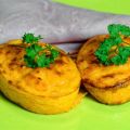 Petits flans de potiron, carottes, gingembre