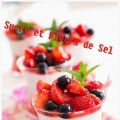 Verrines de cheesecake aux fraises sans cuisson.