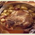 Rouelle de porc aux échalotes