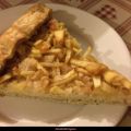 Tarte feuilletée amandine pomme poire